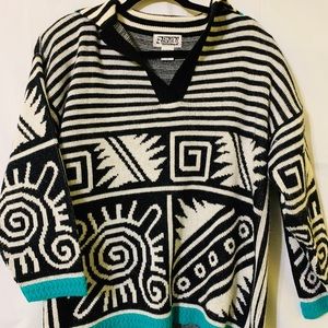 1980’s retro sweater. Size large.